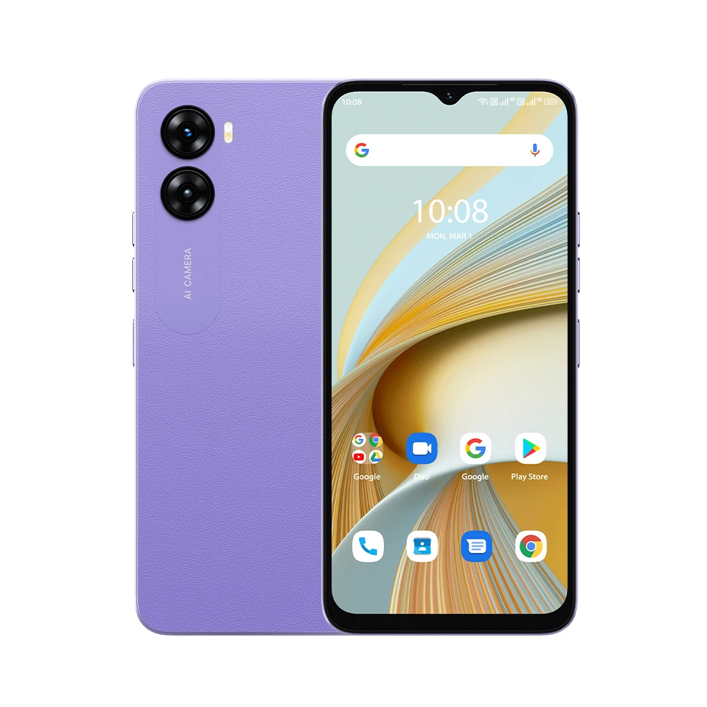 UMIDIGI G3 PLUS - 6.52 Inch Android Smartphone with 128GB Storage